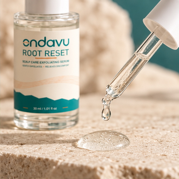 Root Reset dropper and serum texture